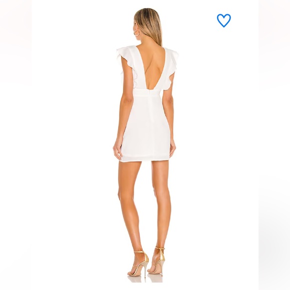 Superdown HARLOW MINI DRESS IN WHITE size Small - Picture 2 of 8